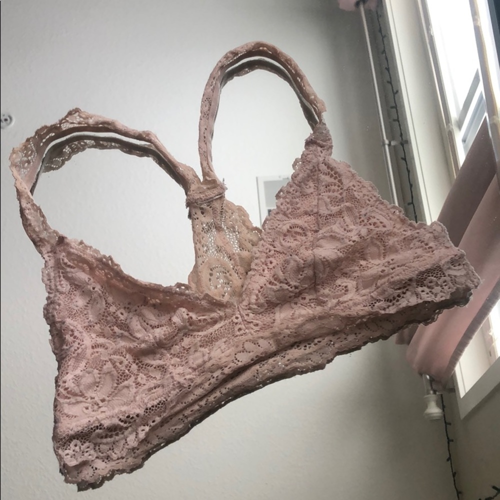 Pink bralette
